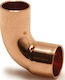 IBP Copper Pipe Elbow 22mm