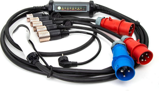 Platinet PC060 Portable Single Phase 22kW Charger with Built In Cable 5m Type 2 (EV_PC060)