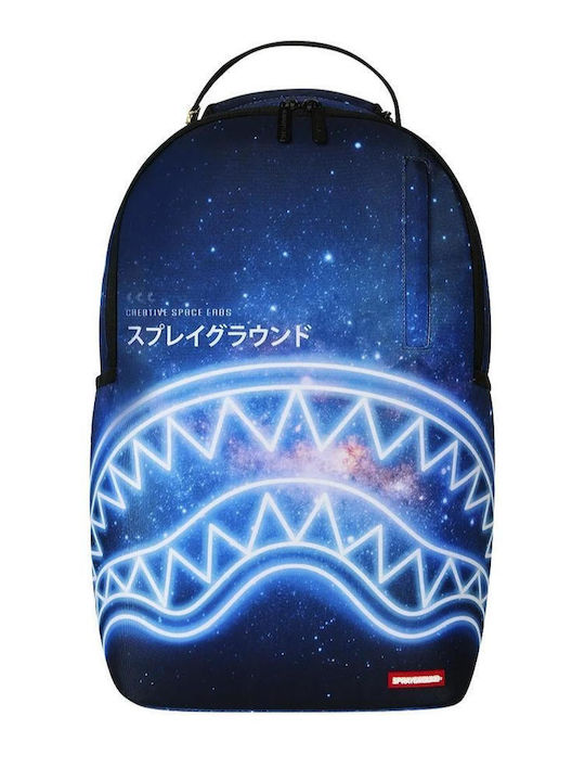 Sprayground School Backpack Junior High-High School Backpacks MATURE SPACE NEON NEBULA DLXSR