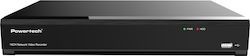 Powertech PT-1599 NVR Устройство за запис с 16 канала с 4K резолюция