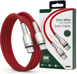 Cablu de date și încărcare rapidă Type-C la Type-C 60W Putere 1.2m Lungime Flexibil Durabil Textil Conectori din aliaj de zinc Cablu de date și încărcare rapidă Type-C la Type-C 60W Putere 1.2m Lungime Flexibil Durabil Textil Conectori din aliaj de zinc