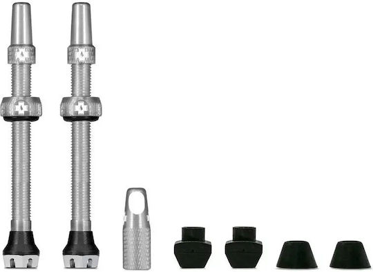 Muc-off Supapă Tubeless V2 Argintie 44mm