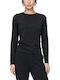 Women's Blouse Long Sleeve Black