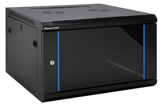 Powertech Επιτοίχια Καμπίνα Rack 19" Netw-0037 600 X 450 X 370mm 6u 5210131153154