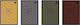 interDRUK Set of 5 A5 Notebooks 64 Sheets Square