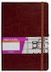 Antra A4 Notebook 96 Sheets Square with Rubber Band Brown