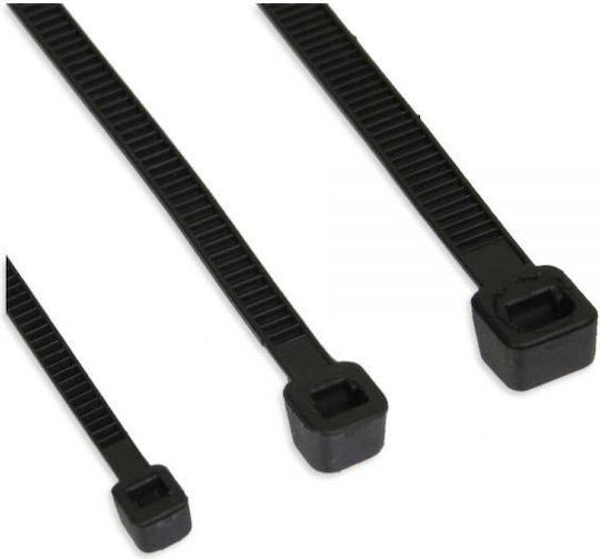 InLine Πλαστικά Δεματικά Καλωδίων 300mmx4.8mm σε Μαύρο χρώμα (100τμχ) 59963P