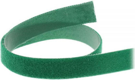 InLine Velcro Kabelbinder x16mm in Grün Farbe (1Stück) 59934C