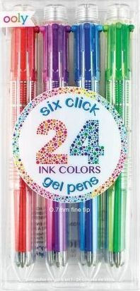 Kolorowe Baloniki Gel Pens 4 Pieces