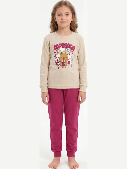 Nina Club Kids Pajama Winter Beige & Friends