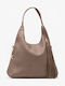 Fabric Knitted Women's Shoulder / Crossbody Bag Beige-dark