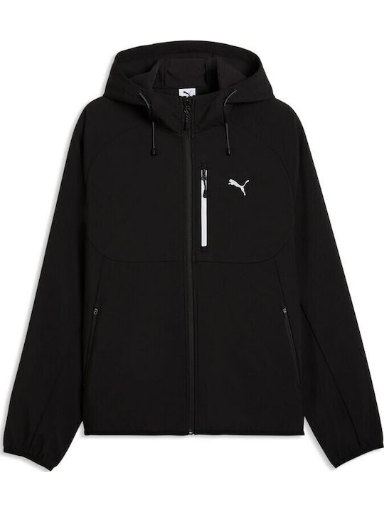 PUMA Μπουφάν Softshell Μαύρο