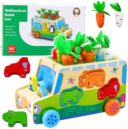 Lean Toys Εκπαιδευτικό Παιχνίδι από Ξύλο για 3+ Ετών