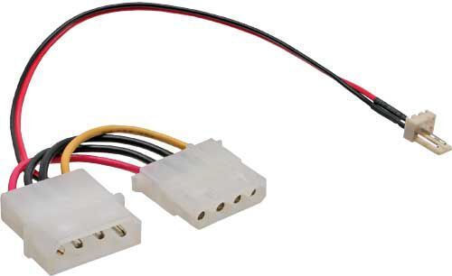 InLine 4-Pin Molex - 4-Pin Molex Cable 0.15m Multicolour 33344