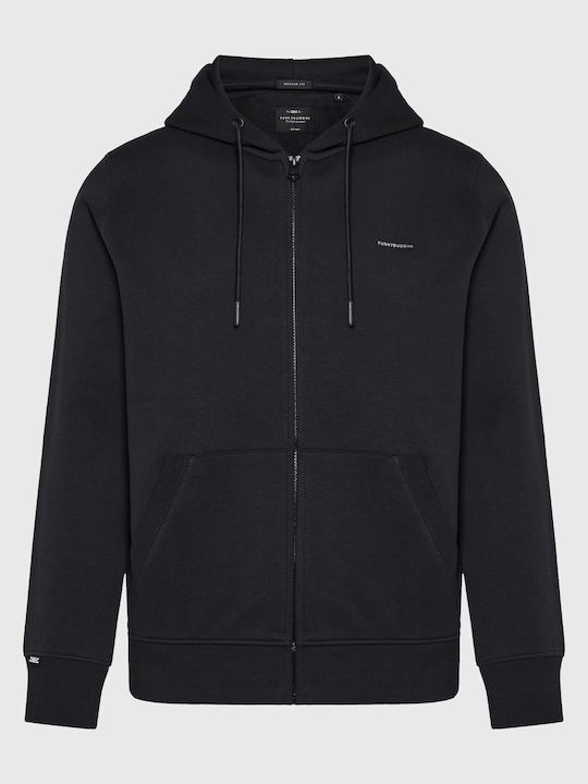 Hooded Cardigan Black