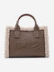 Fur Women's Handbag Crossbody Beige