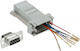 InLine 68889L RJ-45 Weiblich Zu VGA Männlich Konverter Silber