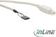 InLine USB 2.0 Cable USB-A male - Λευκό 0.4m 33440D
