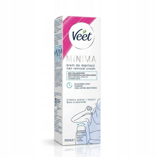 Veet Minima Haarentfernungsset für Bikini & Achseln 100ml