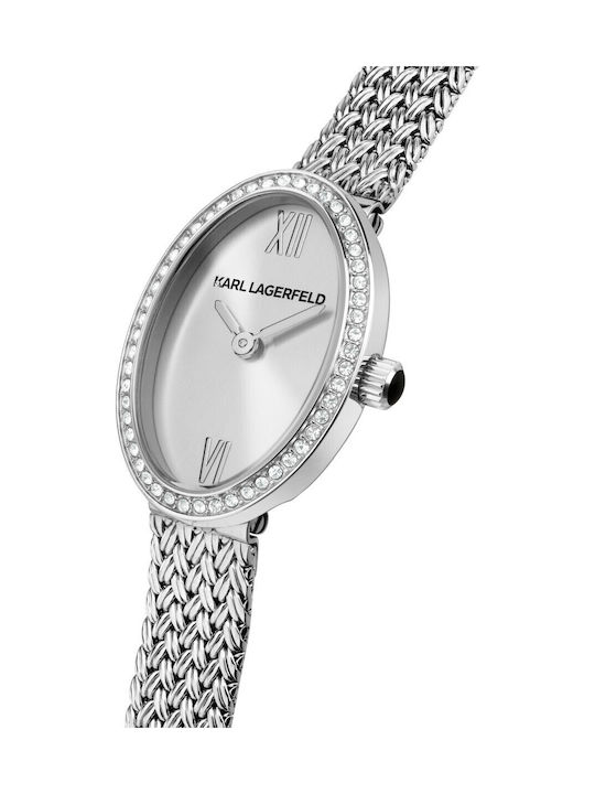 Women's Watch 21mm Battery with Silver Steel Bracelet