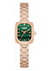 Lee Cooper Мъжки Часовник 32mm На Батерия с Розово Злато Металик Браслет