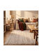 Beauty Home Cozy Art 9638 Комплект Съвременни Килими за Спалня Бежов 9638-Комплект 3 Бройки