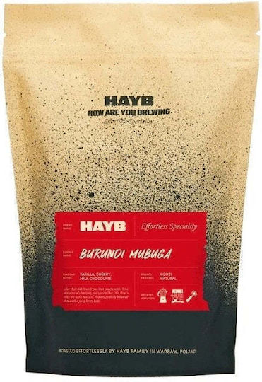 HAYB Кафе Еспресо Арабика Бурунди Шоколад на Зърна 250гр