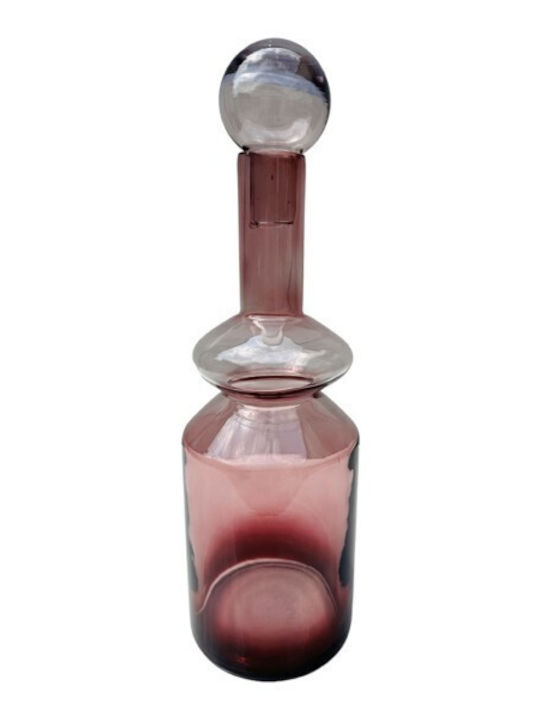 Carafă de servire din Sticlă cu dop Violet