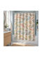 MRShome Stoff Duschvorhang 180x180cm Mehrfarbig