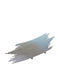 Decorative Metallic Silver Platter 38x16cm