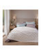 Nef-Nef Homeware Violan Комплект одеяло Полар Единично 160x220см Екрю