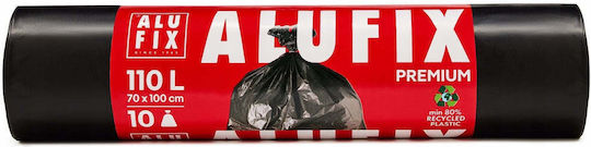 Alufix Alufix Müllsäcke Kapazität 110l 100x70cm 10 Stück Schwarz