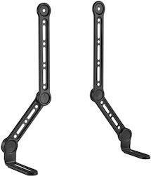 Cabletech Speaker Stand 1 Piece In Black Color