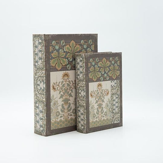 Cutie Decorativă Din Lemn În Formă De Carte 30x21x7cm