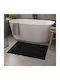 MRShome Неслизащ Бански Килим DC-023001 Черен 45x70см