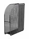 Forofis Magazinständer Metallisch Schwarz 29x35.5cm
