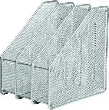 Forofis Metallische Silber Magazinordner