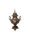 Fontaniera Glas mit Deckel Braune