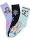 Childrenland Kindersocken Lila Blau Himmelblau 3er-Pack