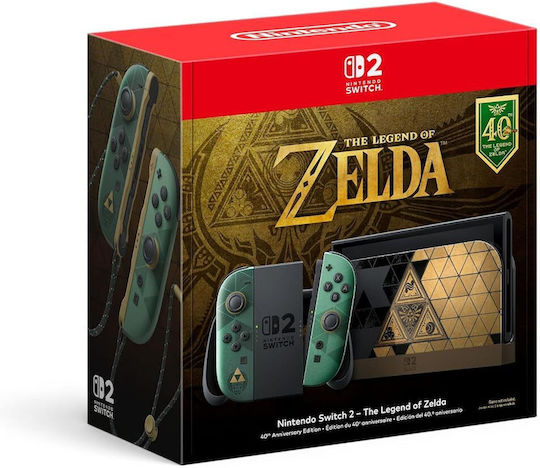 Nintendo Switch 2 The Legend of Zelda – 40th Anniversary Edition