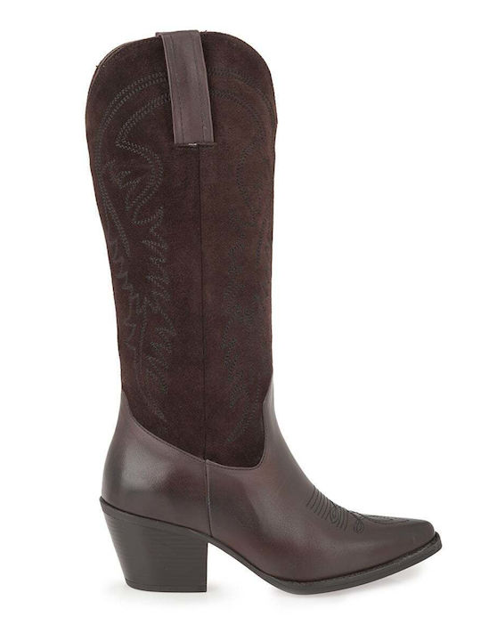 Tsakiris Mallas Damen-Cowboystiefel aus Leder m...