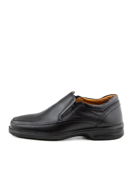 Leather Men's Casual Shoes Anatomic Brown