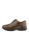Leather Men's Casual Shoes Anatomic Brown