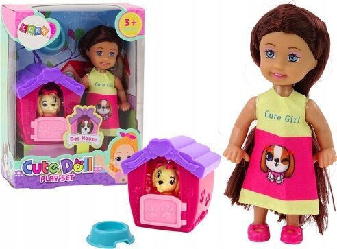Lean Toys Κούκλα για 3+ Ετών 12εκ.