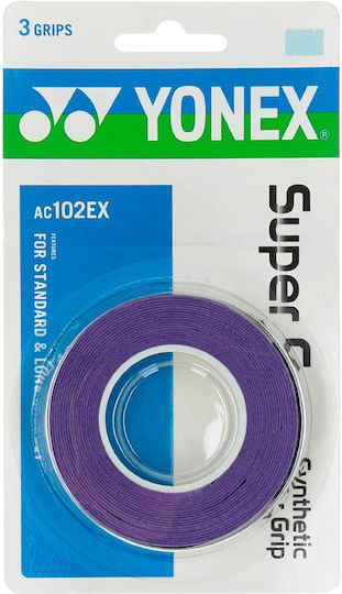 Yonex Super Grap Tennis Overgrips X 3 Lila