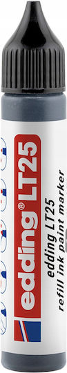 Edding Ersatz- und Füllfederhaltertinten für Marker Schwarz 25ml
