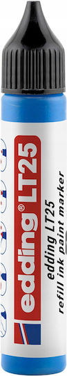 Edding Ersatz- und Füllfederhaltertinten für Marker Blau 25ml