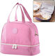 Lean Toys Kinder Lunchtasche Handtasche Rosa 25x16x27cm
