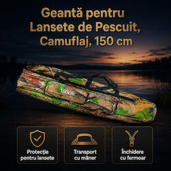 Fishing Rod Bag Camouflage 150 Cm