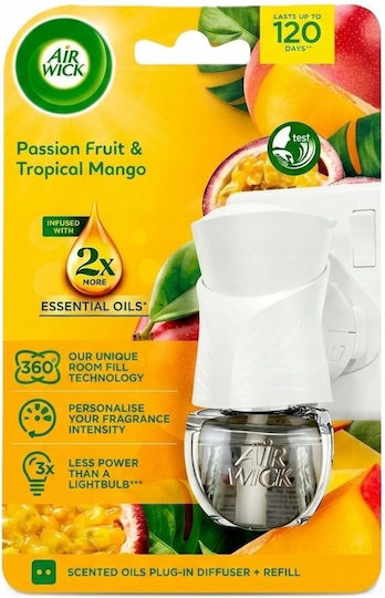 Reckitt Benckiser Elektrisches Set Air Wick Maracuja Exotische Mango 19 ml